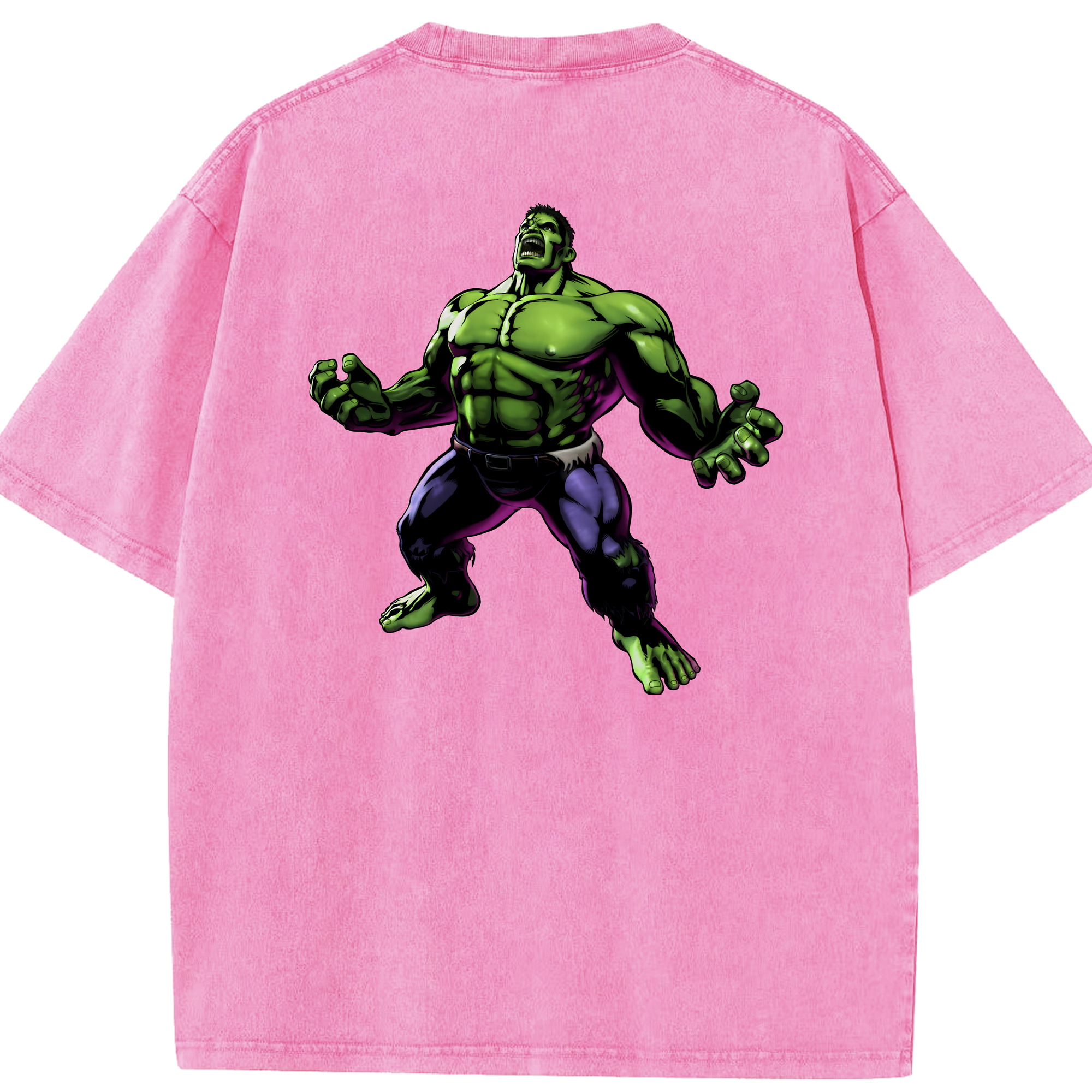 （画像用） アベンジャーズ The Avengers 綿100% ヴィンテージ風 半袖Tシャツ（背面プリント）